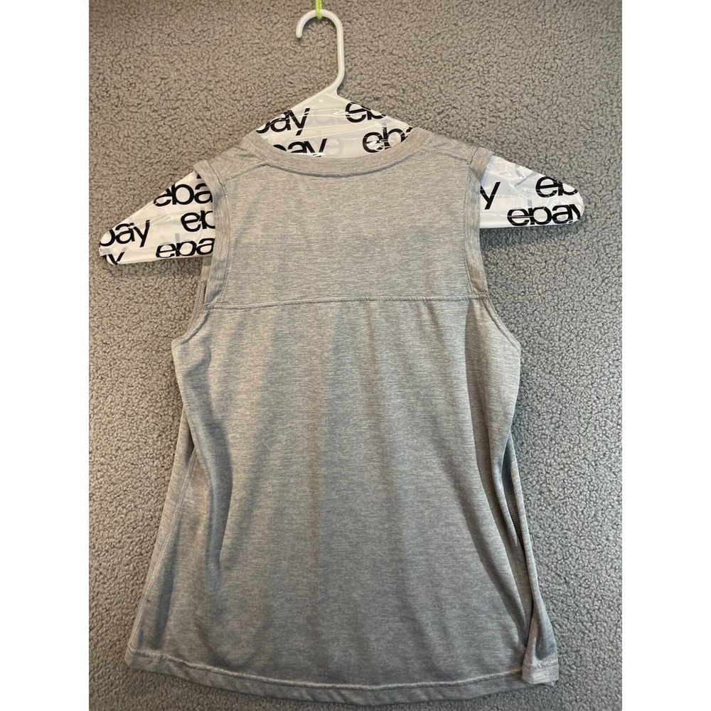 Athletic Gray Womens Loose‎ Tank Top  Size L